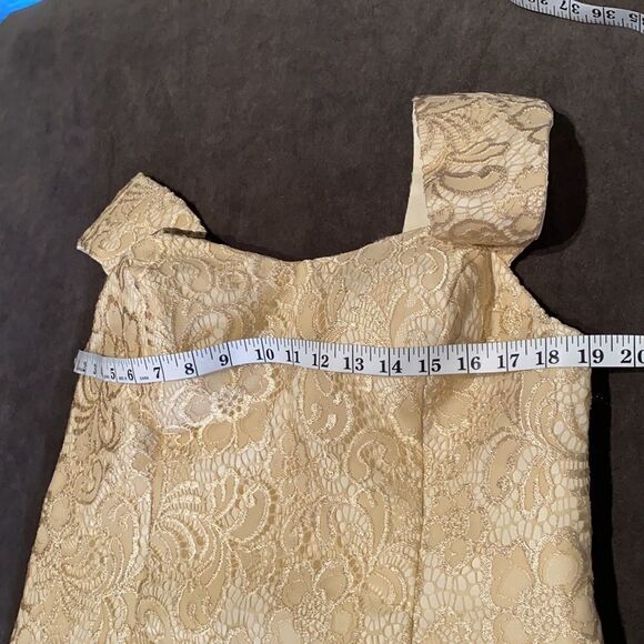 Women’s Mother of the Bride Dress Corset Back & Chiffon Jacket Size XL - Picture 11 of 12